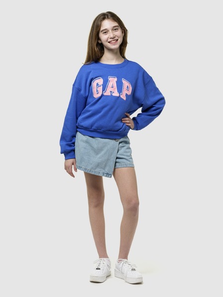 GAP Dětská oversize mikina s logem Gap