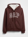 GAP Zateplená mikina Logo Sherpa GAP