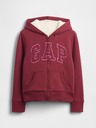 GAP Dětská zateplená mikina Logo Fleece GAP
