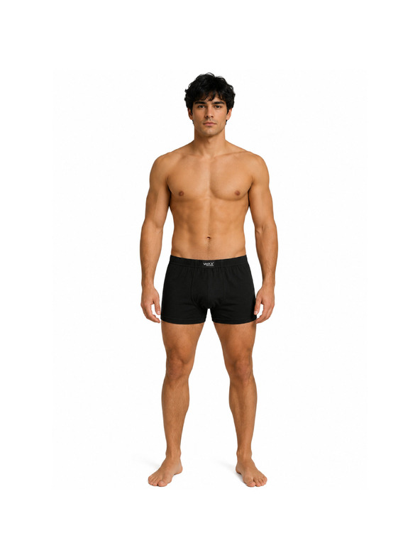 VoXX Pánské boxerky VoXX MERINOWOOL černé