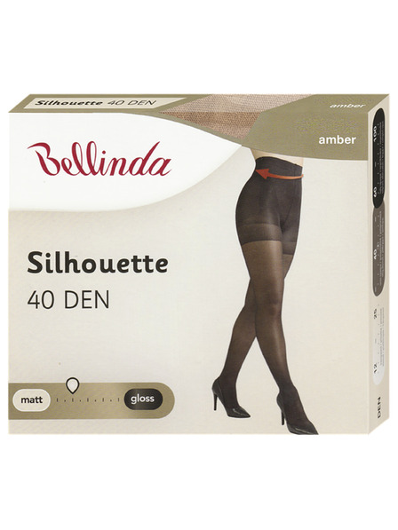 Bellinda SILHOUETTE 40 DEN - Tvarující punčochové kalhoty bez zesíleného sedu - amber