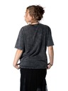 Meatfly Meatfly unisex tričko Big Shock Krajdos Black Acid Wash