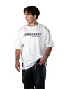 Meatfly Meatfly unisex tričko Big Shock Krajdos White