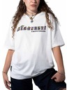 Meatfly Meatfly unisex tričko Big Shock Krajdos White