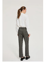 Moodo Kalhoty s rovnými nohavicemi šedé Moodo