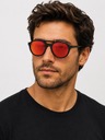 VEYREY VeyRey Sluneční brýle dřevěné polarizační oválné Maple červené