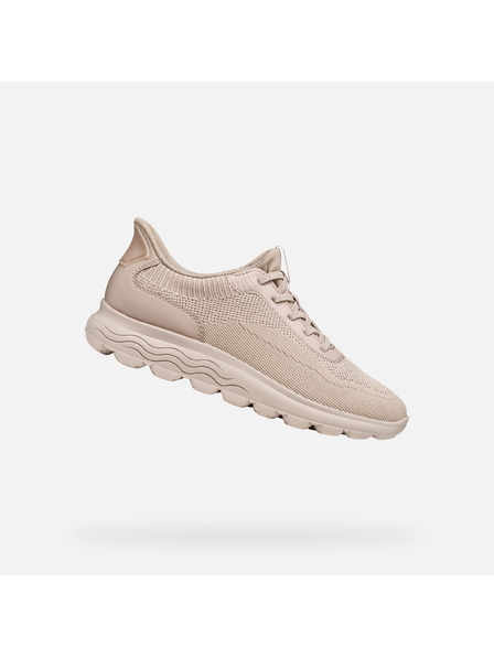 Geox Béžové dámské tenisky Geox Spherica Plus Fast in
