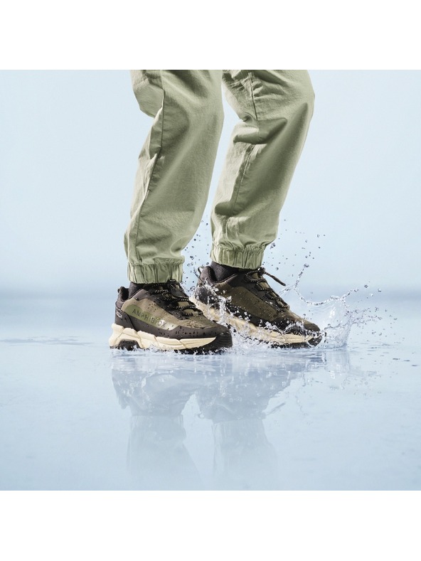 Geox Khaki chlapecká obuv pro první kroky Geox Flexyper Plus