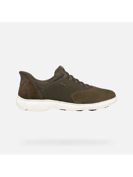 Geox Khaki pánské tenisky Geox Nebula 2.0 Plus Fast in