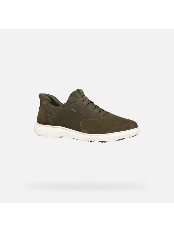Geox Khaki pánské tenisky Geox Nebula 2.0 Plus Fast in