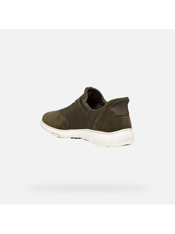 Geox Khaki pánské tenisky Geox Nebula 2.0 Plus Fast in