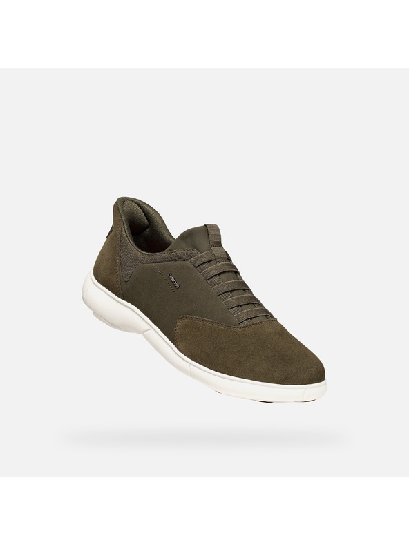 Geox Khaki pánské tenisky Geox Nebula 2.0 Plus Fast in