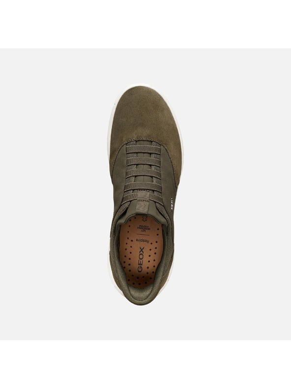 Geox Khaki pánské tenisky Geox Nebula 2.0 Plus Fast in