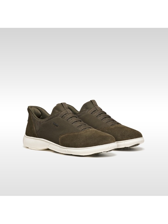Geox Khaki pánské tenisky Geox Nebula 2.0 Plus Fast in