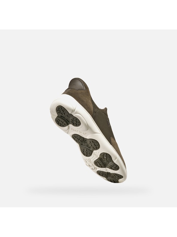 Geox Khaki pánské tenisky Geox Nebula 2.0 Plus Fast in