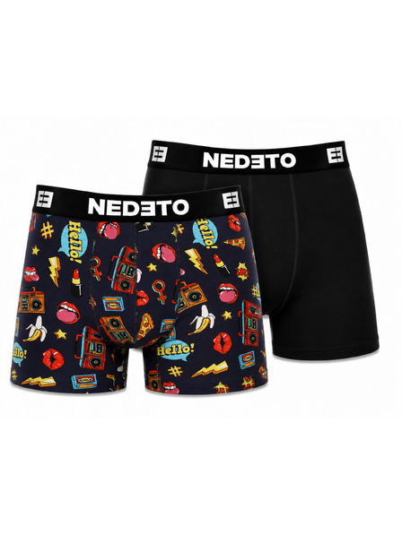 Nedeto Sada dvou - pánské boxerky Nedeto vícebarevné