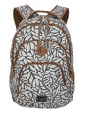 Travelite Batoh Travelite Basics Backpack Print Off-White