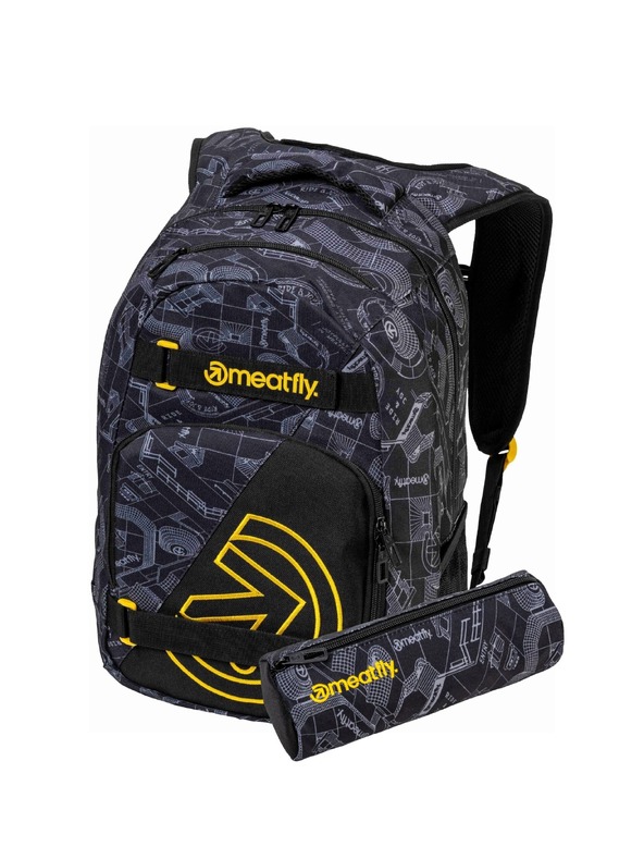 Meatfly Meatfly batoh Exile Blueprint Black 24 L