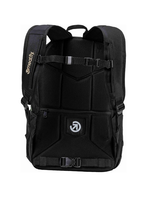 Meatfly Meatfly batoh Basejumper Green Graffity 22 L