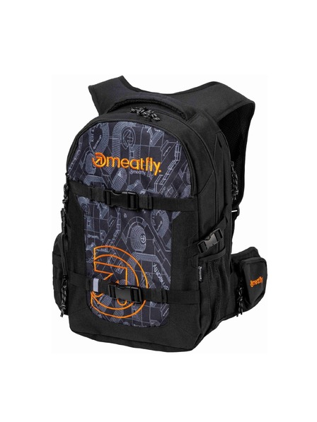 Meatfly Meatfly batoh Ramble Orange Tiger 26 L