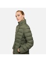Geox Khaki dámská péřová bunda Geox Catria