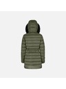Geox Khaki dámská péřová bunda Geox Catria