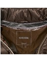 Geox Tmavě hnědá dámská péřová bunda Geox Jaysen