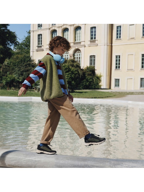 Geox Khaki chlapecká obuv pro první kroky Geox Flexyper Plus