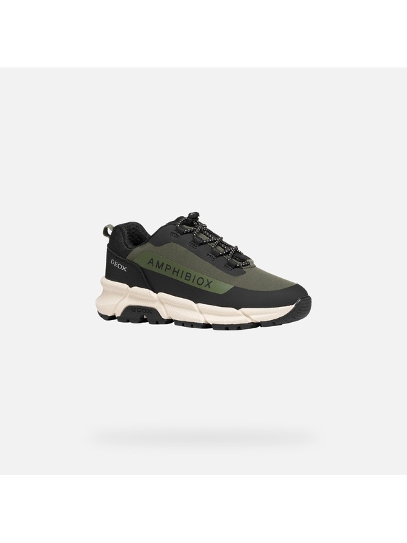 Geox Khaki chlapecká obuv pro první kroky Geox Flexyper Plus