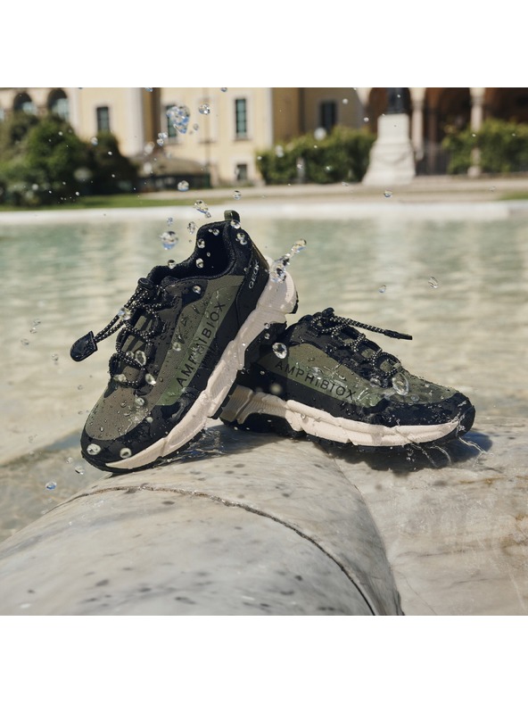 Geox Khaki chlapecká obuv pro první kroky Geox Flexyper Plus