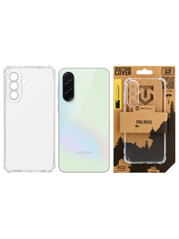 Tactical Tactical TPU Plyo Kryt pro Samsung Galaxy A37 Transparent