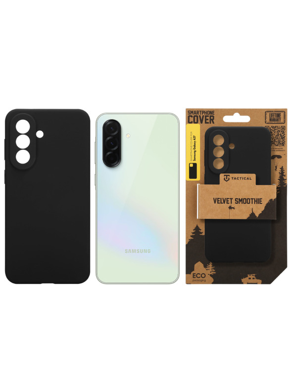 Tactical Tactical Velvet Smoothie Kryt pro Samsung Galaxy A37 Asphalt