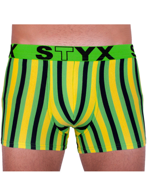 Styx Pánské boxerky Styx sportovní guma vícebarevné
