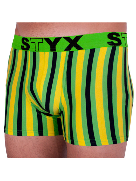 Styx Pánské boxerky Styx sportovní guma vícebarevné