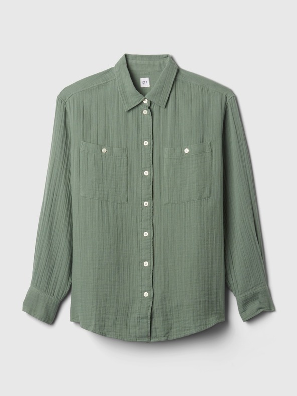 GAP Mušelínová košile oversize GAP