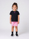 Under Armour Dívčí set Under Armour UA TWIST BIKE SHORT SET-BLK