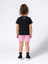 Under Armour Dívčí set Under Armour UA TWIST BIKE SHORT SET-BLK