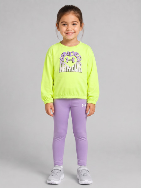 Under Armour Dívčí set Under Armour UA CREWNECK LEGGING SET