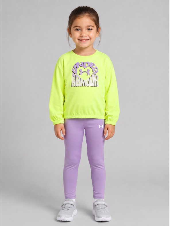 Under Armour Dívčí set Under Armour UA CREWNECK LEGGING SET