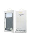 Guess Guess PU Leather 4G Gold Frame MagSafe Zadní Kryt pro iPhone 18 Pro Black