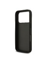 Guess Guess PU Fixed Glitter 4G Metal Logo Zadní Kryt pro iPhone 18 Pro Black