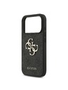 Guess Guess PU 4G Metal Logo Zadní Kryt pro iPhone 18 Pro Grey