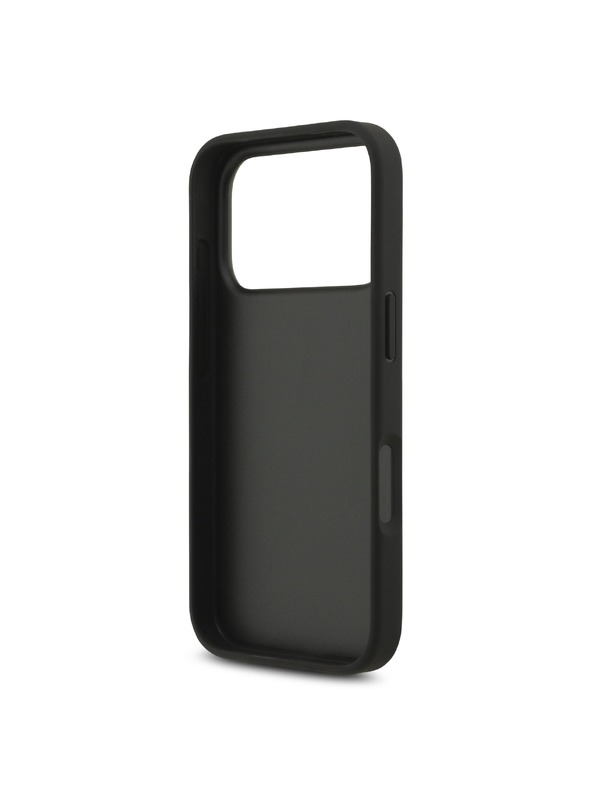 Guess Guess PU 4G Metal Logo Zadní Kryt pro iPhone 18 Pro Grey