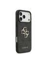 Guess Guess PU 4G Metal Logo Zadní Kryt pro iPhone 18 Pro Max Grey