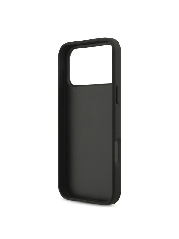 Guess Guess PU 4G Metal Logo Zadní Kryt pro iPhone 18 Pro Max Grey