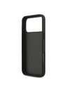 Guess Guess PU 4G Metal Logo Zadní Kryt pro iPhone 18 Pro Max Grey