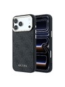 Guess Guess PU Leather 4G Gold Frame MagSafe Zadní Kryt pro iPhone 18 Pro Max Black