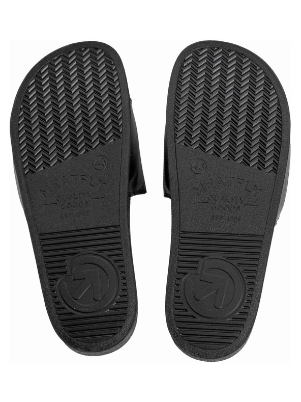 Meatfly Meatfly pánské pantofle Hudson Black / Black