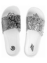 Meatfly Meatfly pantofle Tonny Big Shock White / Black