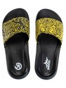Meatfly Meatfly pantofle Tonny Big Shock Black / Yellow